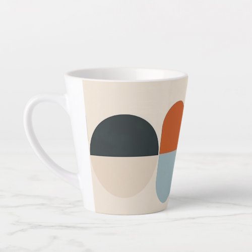 Vintage Retro Geometric Pastel Mugs and Ceramics