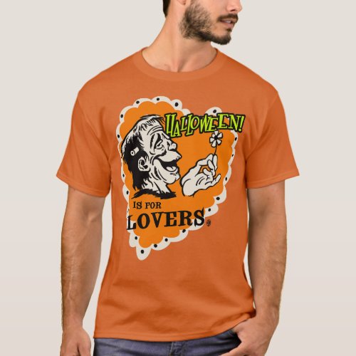 Vintage Retro Halloween is For Lovers T_Shirt