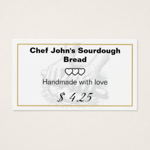 Vintage retro handmade Sourdough bakery for baker