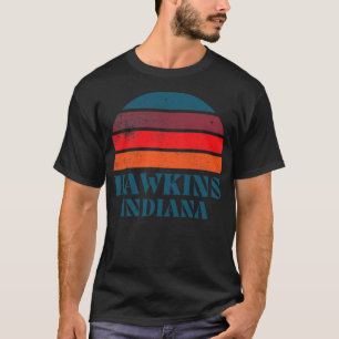 Vintage Retro Hawkins Indiana 3 T-Shirt
