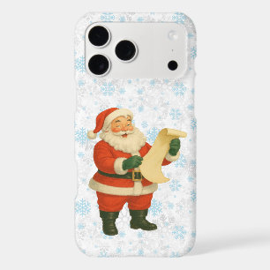 Vintage/retro holly jolly Santa iPhone 17 Pro Max Case