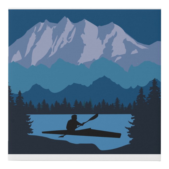 Sweat à Capuche Kayak Vintage – Design Rétro Montagnes Et Canoë, Pour Amateurs De Sport Nautique