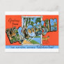 Vintage Retro Kitsch Travel Post Card Wisconsin