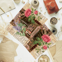 Vintage Retro Lilac Rose Perfume Soap Florida