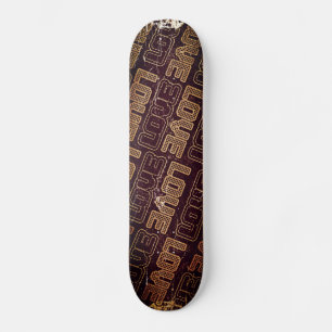 Vintage Retro Love - Skateboard Deck