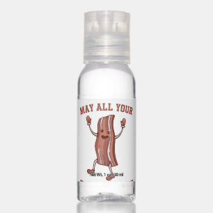 Vintage Retro May All Your Bacon Burn Hand Sanitizer