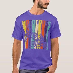 Vintage Retro Motocross Mens Motocross T-Shirt