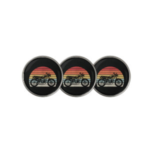 Vintage Retro Motorcycle Golf Ball Marker
