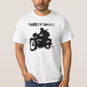 Vintage Retro Motorcycle Silhouette T-Shirt