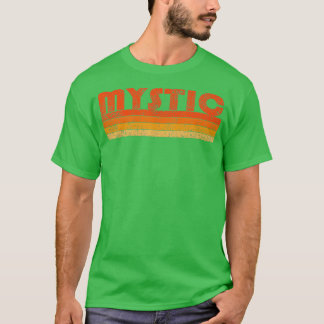 Vintage Retro Mystic Connecticut  T-Shirt