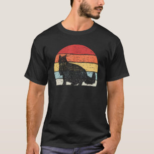 Vintage Retro Norwegian Forest Cat T-Shirt