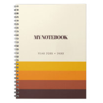 Vintage retro notebook