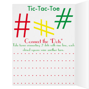 Vintage Retro Paper Doll Card Fun and Games