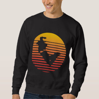 Vintage Retro Parkour, runner jumper Sweatshirt