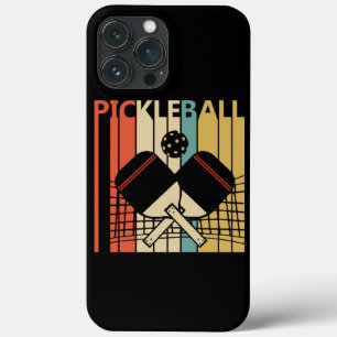 Vintage Retro Pickleball iPhone 13 Pro Max Case
