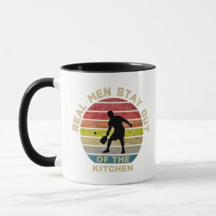Vintage Retro Pickleball Funny Mug