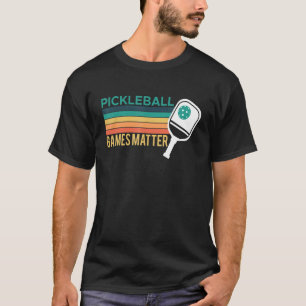 Vintage Retro Pickleball Games Matter_2 T-Shirt