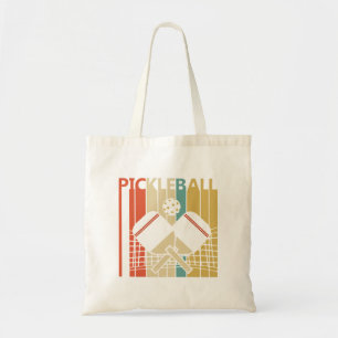 Vintage Retro Pickleball  Tote Bag