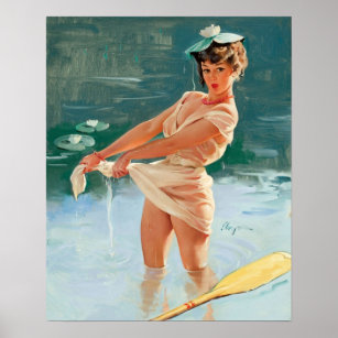 Vintage 1950s Pin-Up For sale as Framed Prints, Photos, Wall Art and Photo  Gifts
