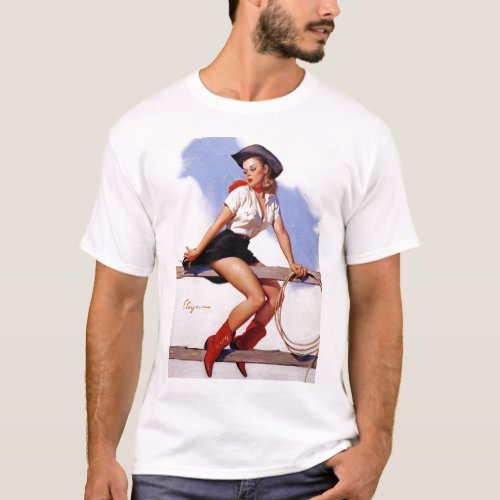 Vintage Retro Pin Up GIrl Tees