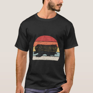 Vintage Retro Pink Fairy Armadillo T-Shirt