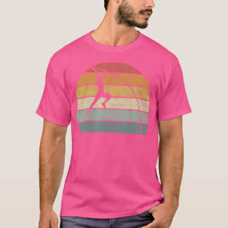Vintage Retro Pole Vault Shirt Pole Vaulter Pole V