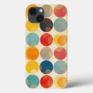 Vintage Retro Polka Dots iPhone 13 Case