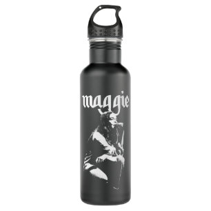 Vintage Retro Record Maggie Producer Rogers Gift F Stainless Steel Water Bottle