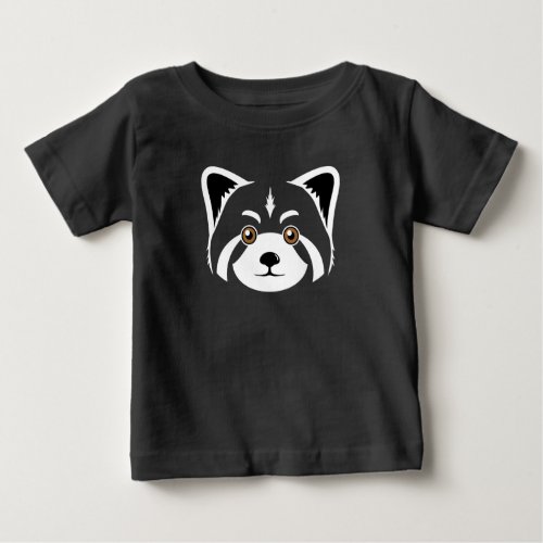 Vintage Retro Red Panda Cute Pet Animal Pandas Lov Baby T_Shirt