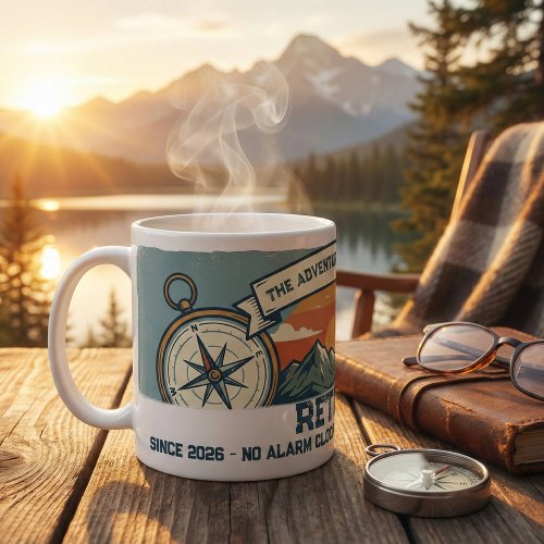 Vintage Retro Retirement Adventure