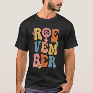 Vintage Retro Roevember November Feminist Women's T-Shirt