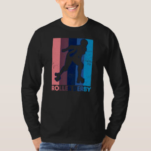 Vintage Retro Roller Derby T-Shirt