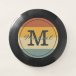 Vintage Retro Rustic Name Initials Personalized Wham-o Frisbee at Zazzle