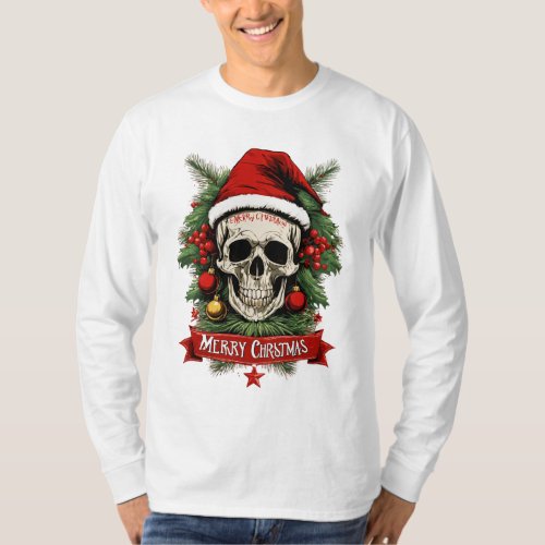 Vintage Retro Santa Claus Christmas  T_Shirt