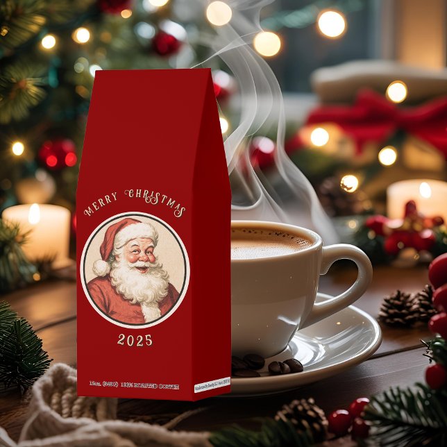 Vintage Retro Santa  Roasted Coffee (Creator Uploaded)
