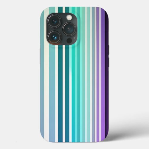 Vintage Retro Stripes iPhone 13 Pro Case