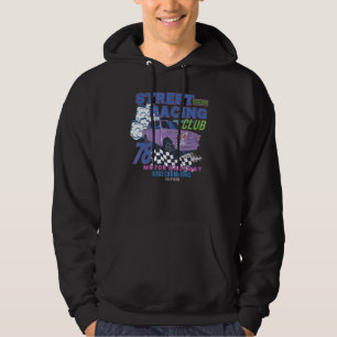 Vintage Retro Style Motor Racer Raceway Street Car Hoodie