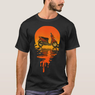 Vintage Retro Style Scooter T-Shirt