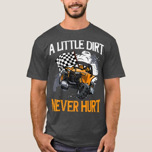 Vintage Retro Style UTV ATV Dirt Quad Little T_Shirt