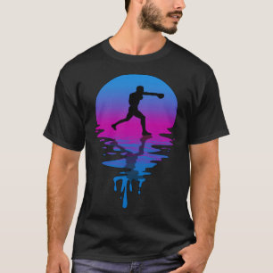 Vintage Retro Sunset Boxer T-Shirt