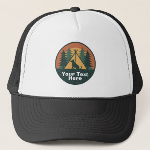 Vintage Retro Sunset Dad and Grandpa Personalized Trucker Hat