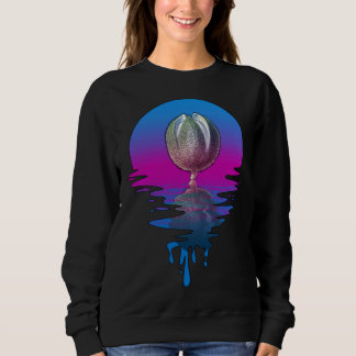 Vintage Retro Sunset Durian Sweatshirt