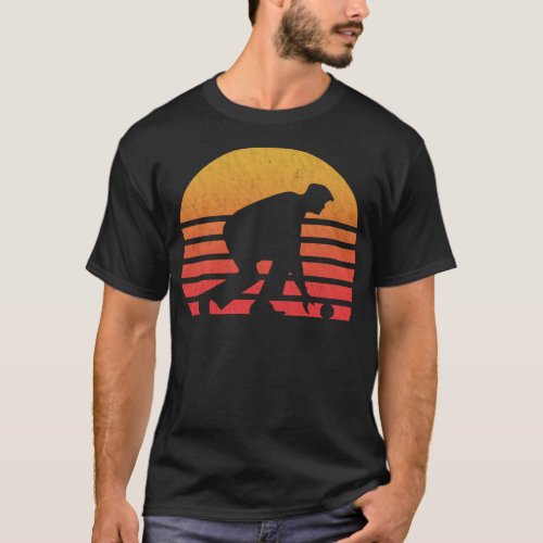 Vintage Retro Sunset Lawn Bowling  1278 T_Shirt