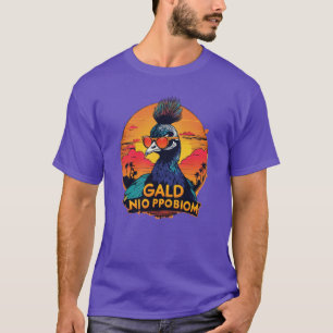 Vintage Retro Sunset T-Shirt – Cool Peacock Baby