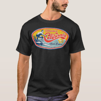 Vintage Retro Surf Style UCSB  T-Shirt