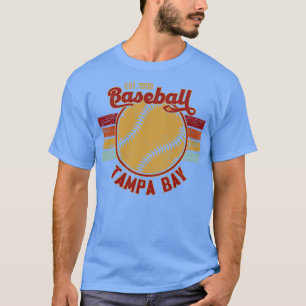 Vintage Retro Tampa Bay Baseball Est 1998 Baseball T-Shirt