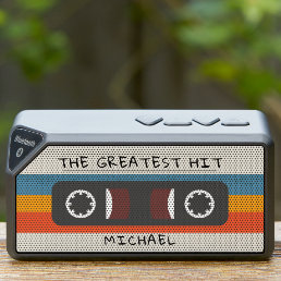 Vintage Retro The Greatest Hit Cassette Tape Bluetooth Speaker