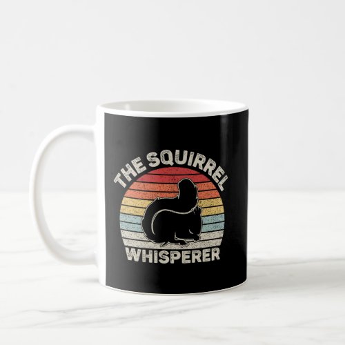 Vintage Retro The Squirrel Whisperer Coffee Mug
