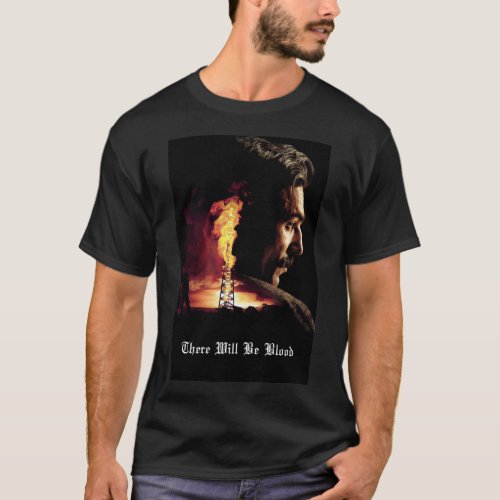 Vintage Retro There Will Be Blood 2007 T_Shirt