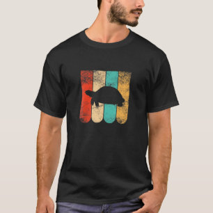 Vintage Retro Tortoise Turtle Ocean Animal Love Se T-Shirt